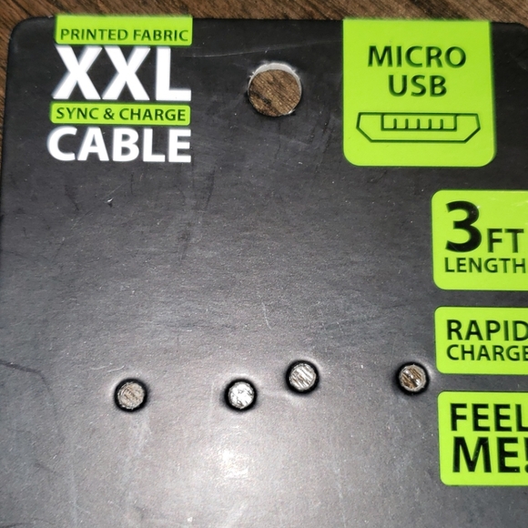 G G XXL 3' Fabric Sync/Charge Unicorn Cable - Picture 9 of 15